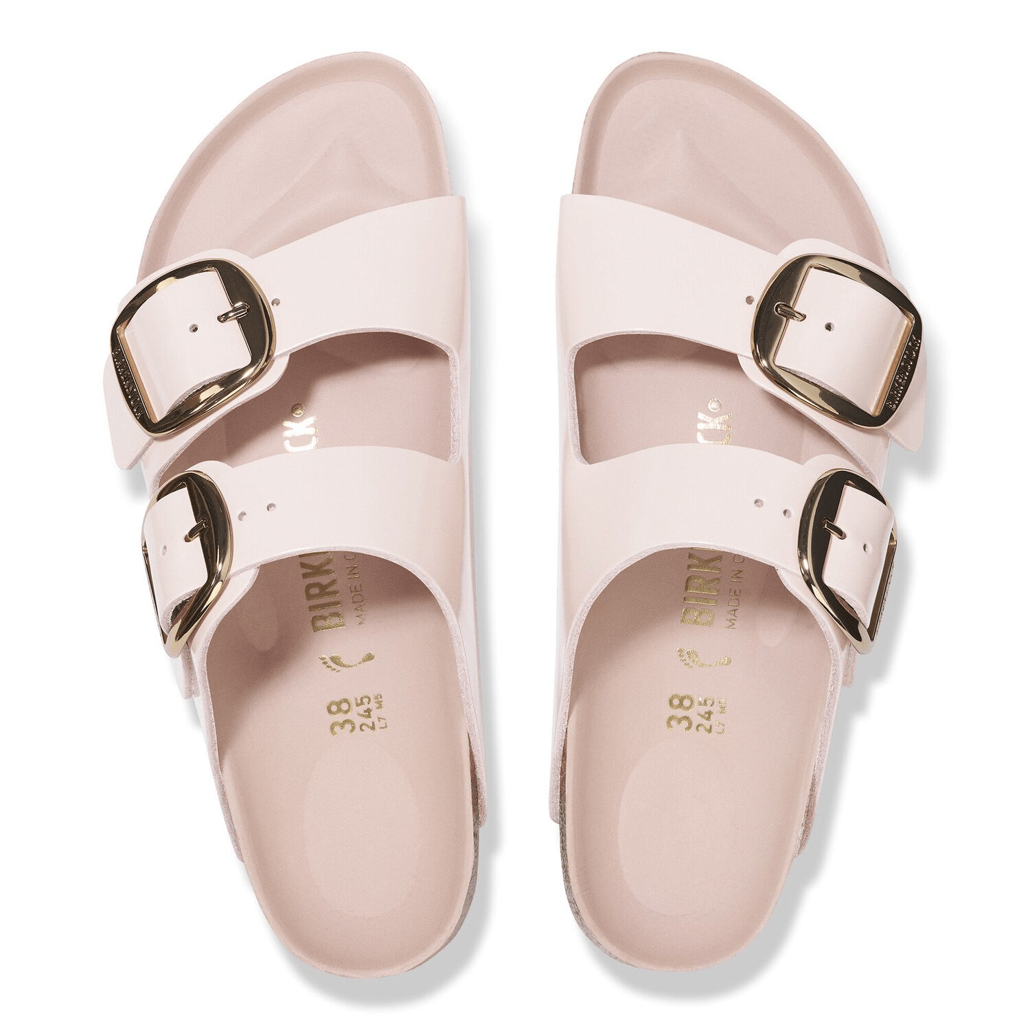 Sandales Birkenstock Big Buckle rose - Tandem