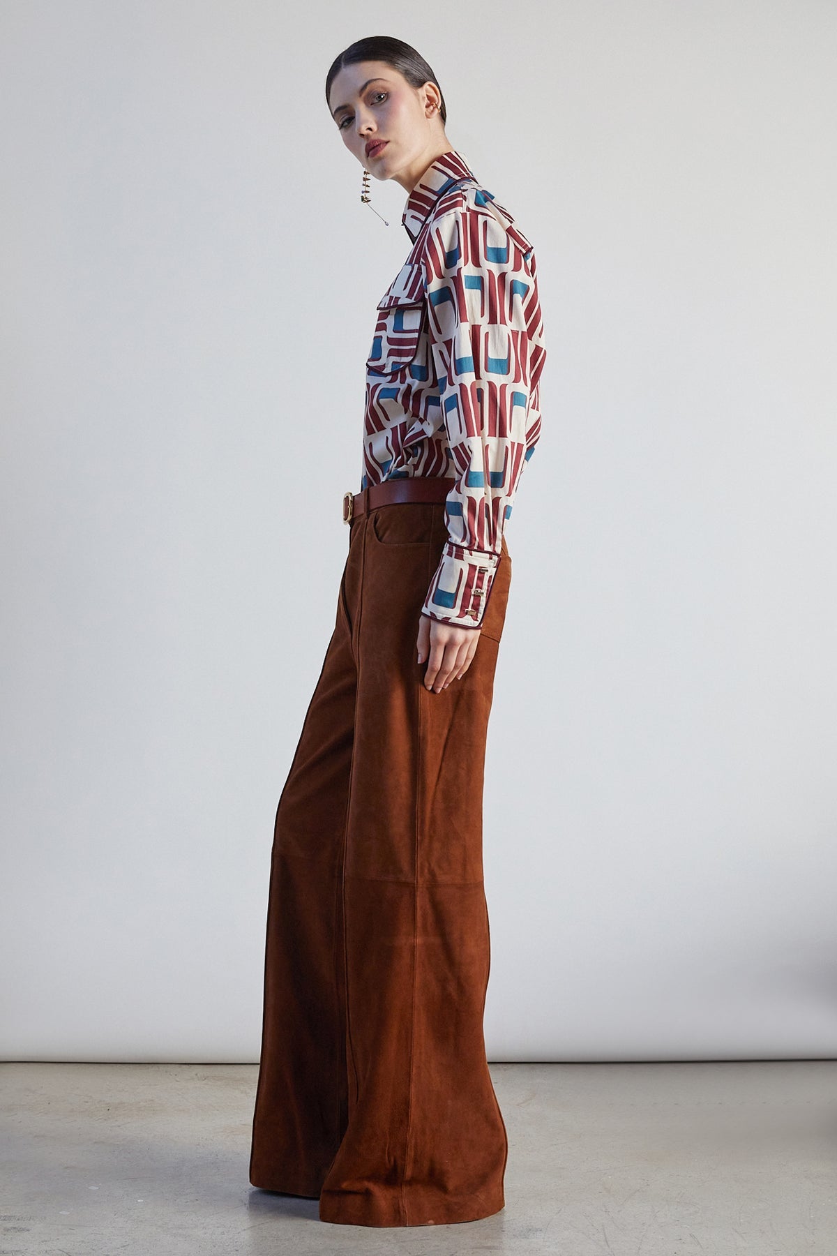 Pantalon THE LABEL EDITION Elvis Terra