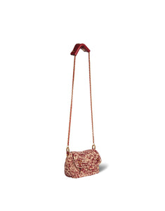 Sac Jérôme Dreyfuss Lulu S raphia rouge