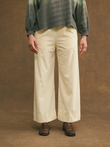 Pantalon HOD Jimmy velours cream