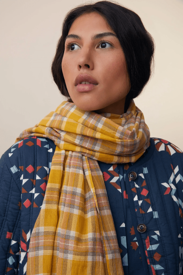 Foulard Moismont N*722 Holi Yellow - Tandem