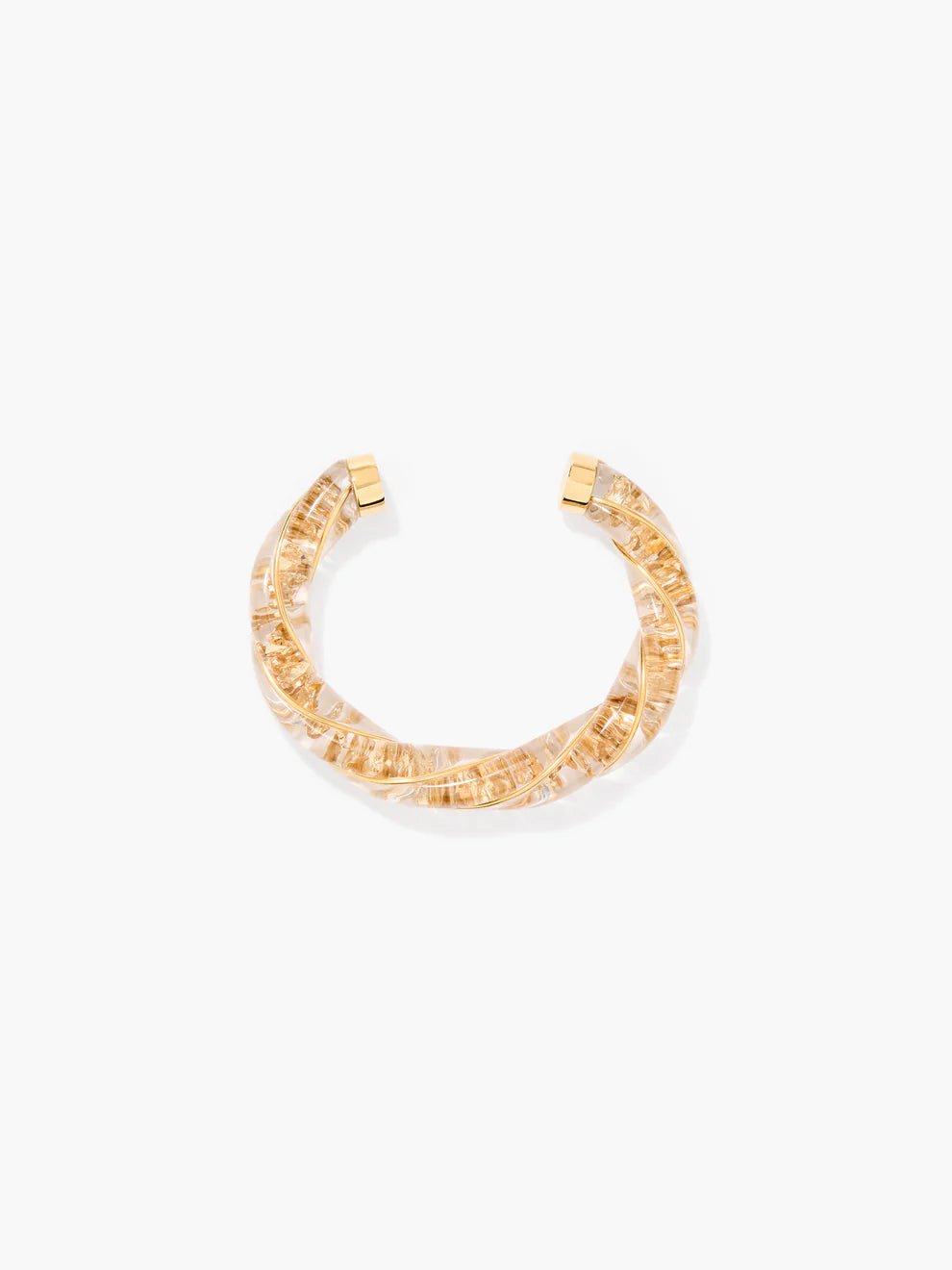 Bracelet Aurélie Bidermann Diana Feuilles Dorées - Tandem