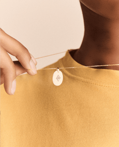 Collier Pascale Monvoisin Gina blanc - Tandem