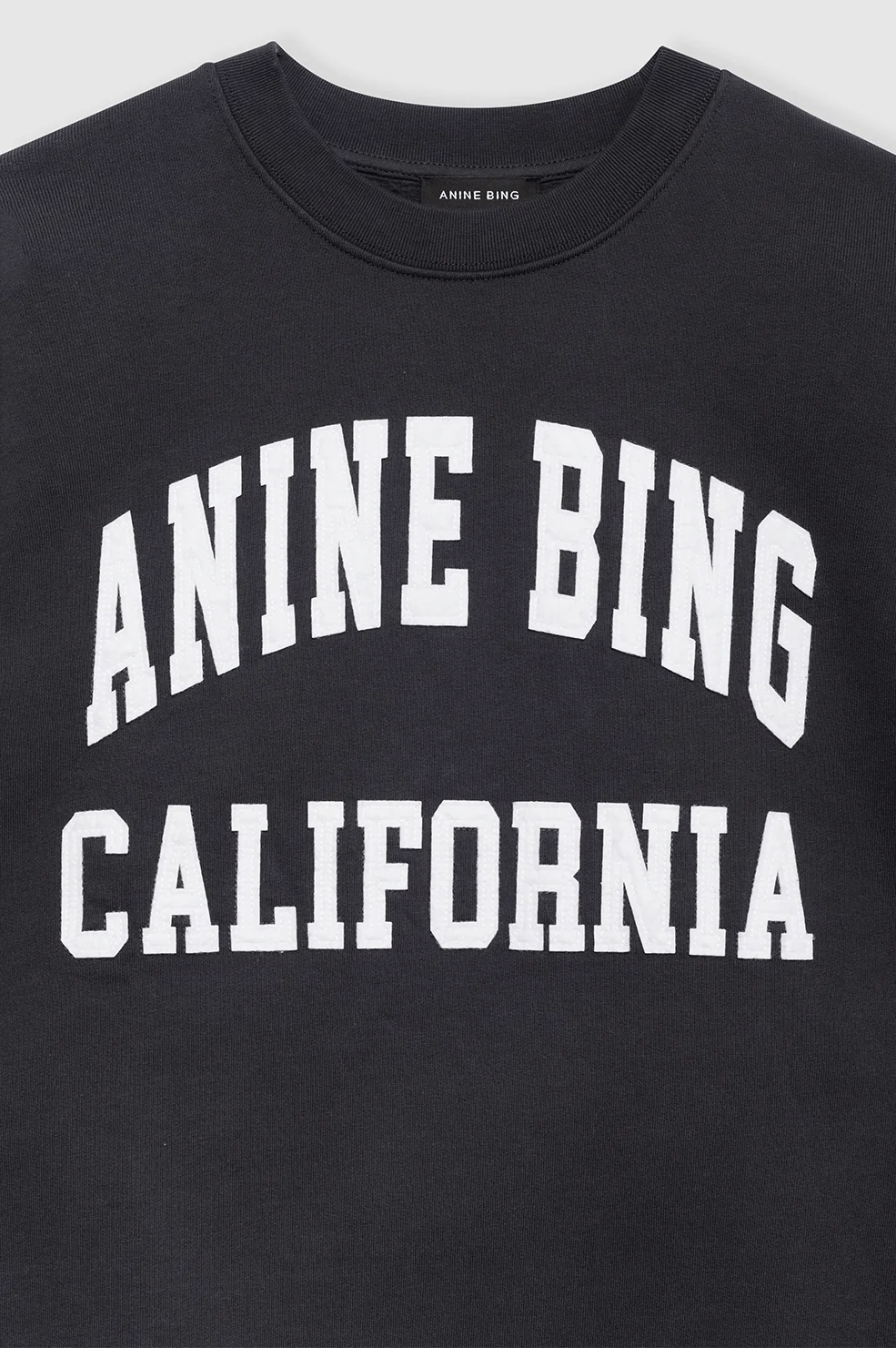 Sweat Anine Bing Miles Noir vintage - Tandem
