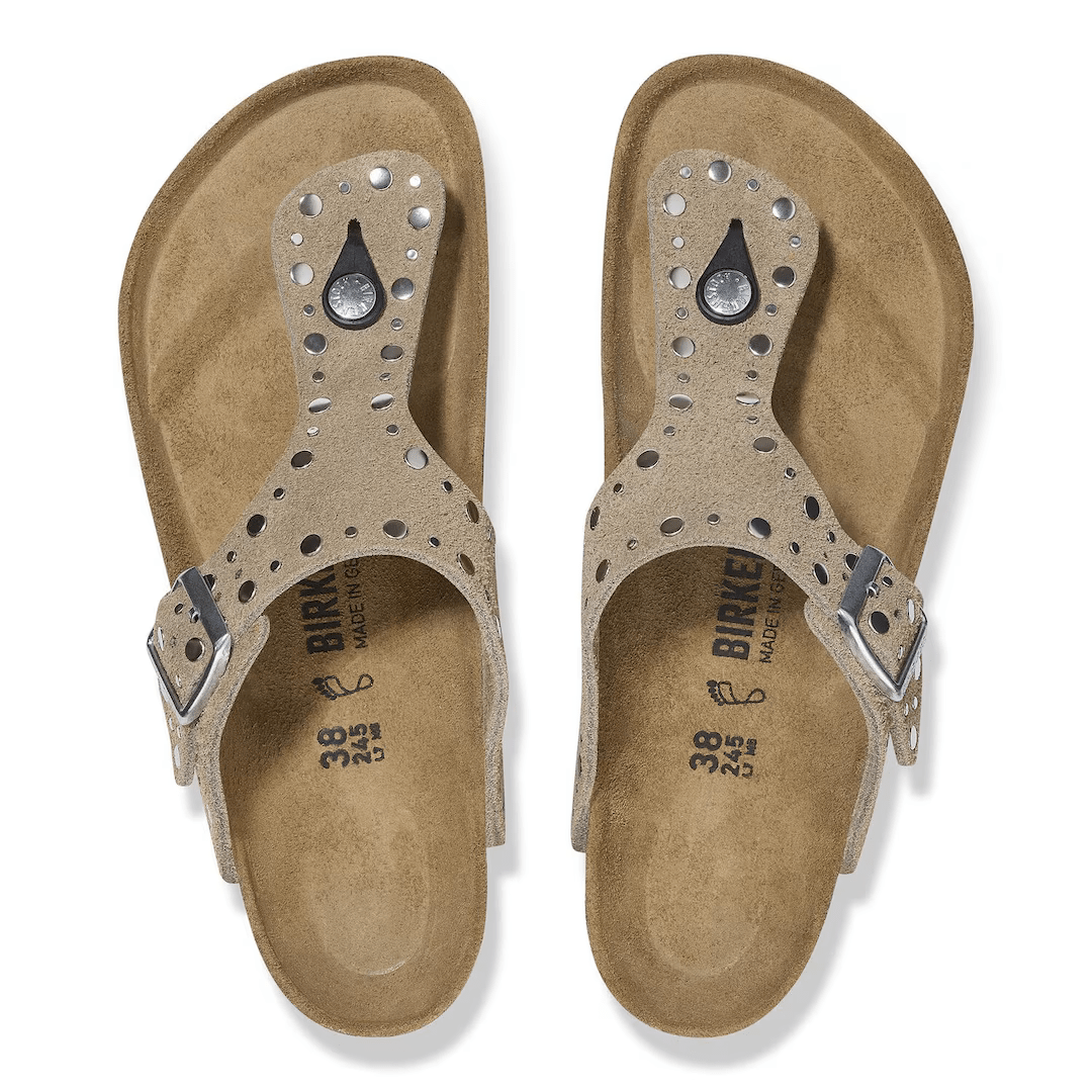 Sandales Birkenstock Gizeh taupe - Tandem