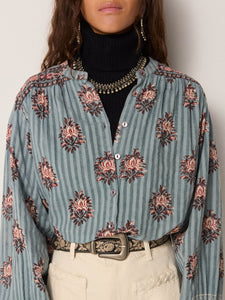 BLOUSE WATER LILLIES OMARA