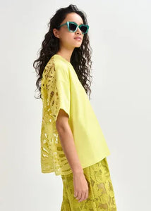 T-shirt Essentiel Hintern jaune