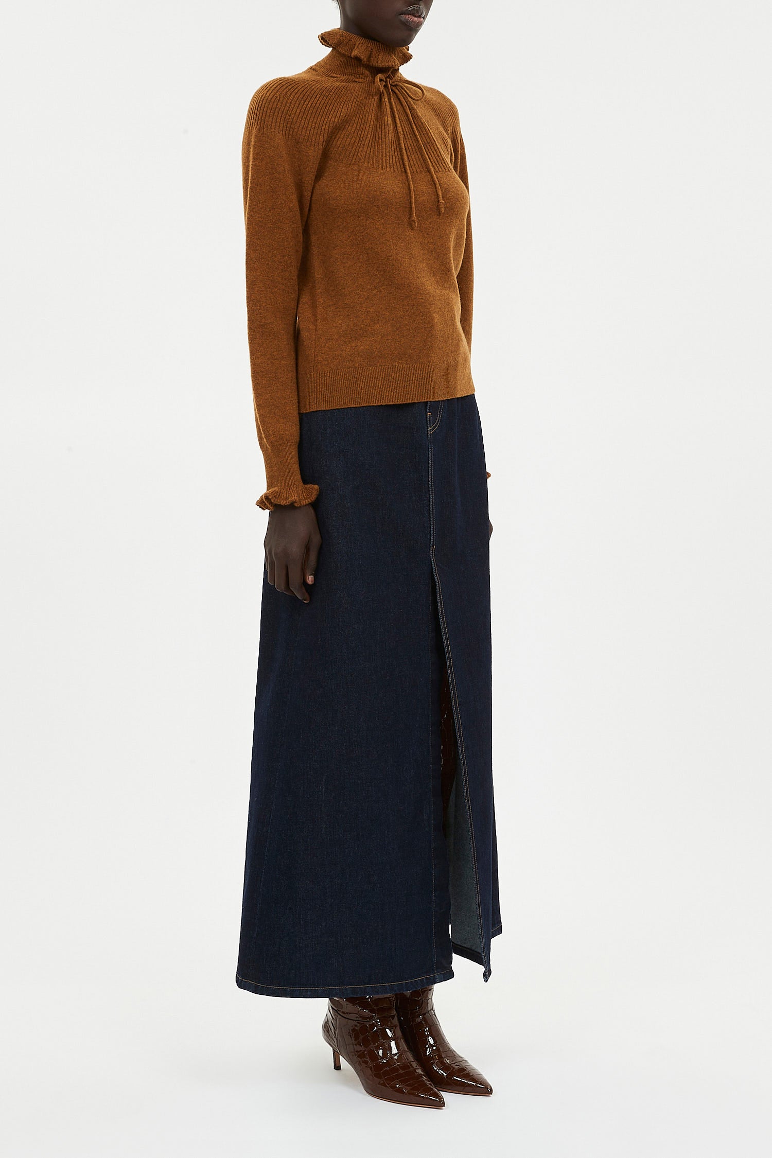 Maisie Cashmere Turtleneck