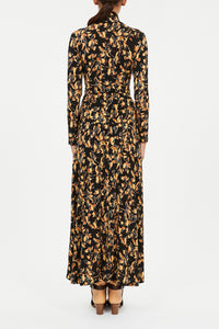 Paola Jersey High Waist Midi Skirt