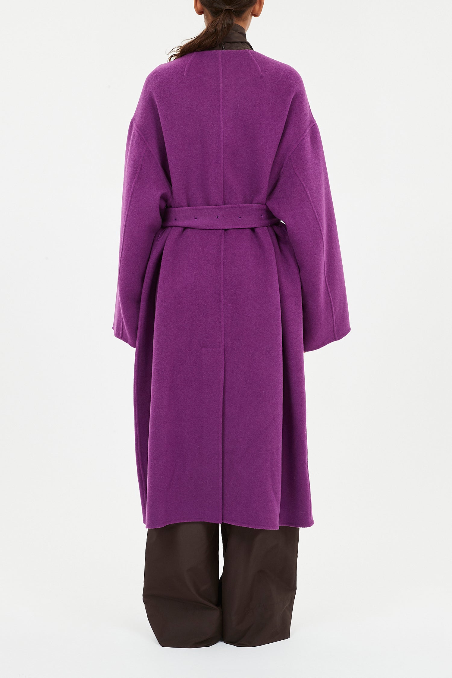 Fernanda Double Faced Wool Oversized Coat