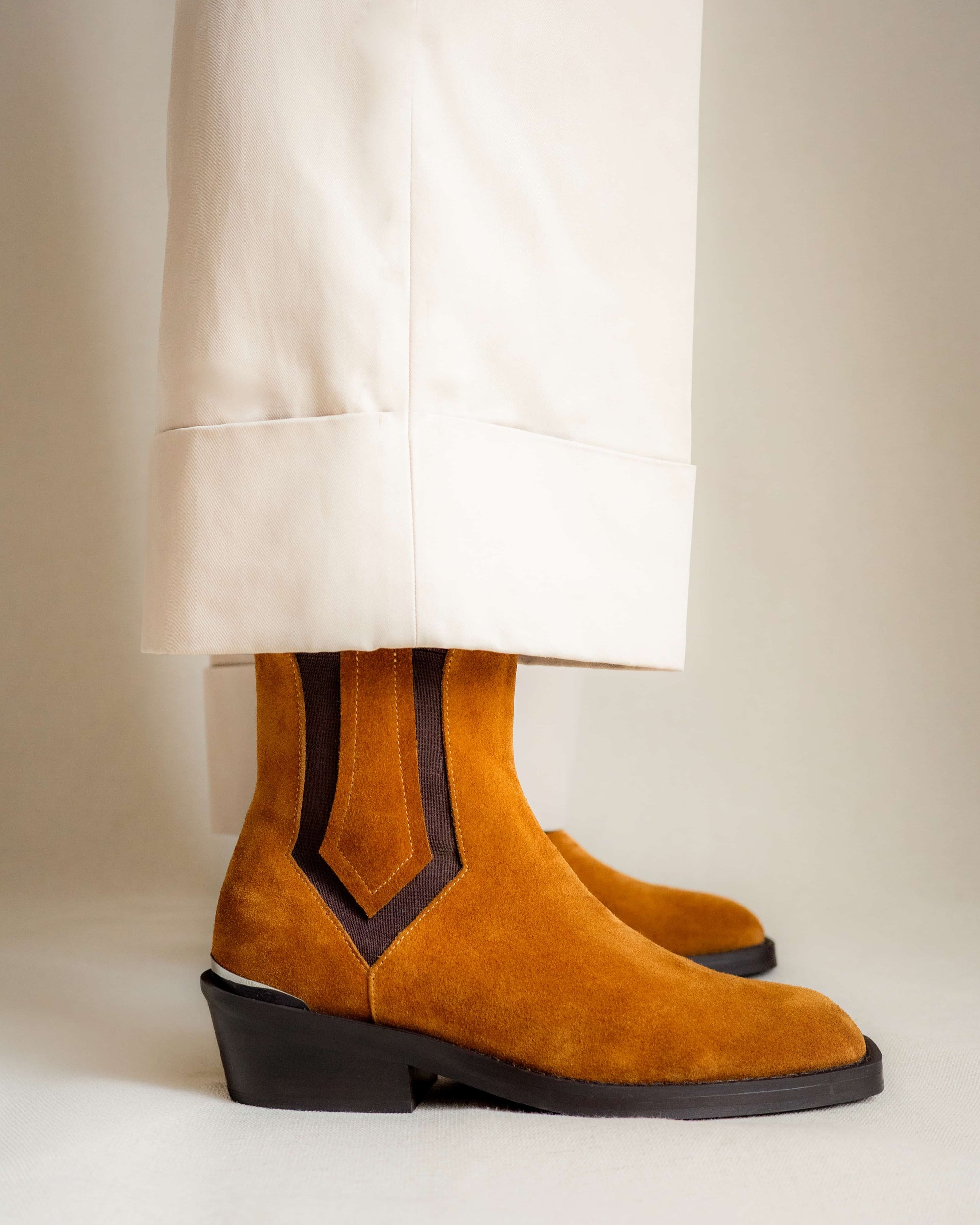 Boots Socque CLYDE Camel
