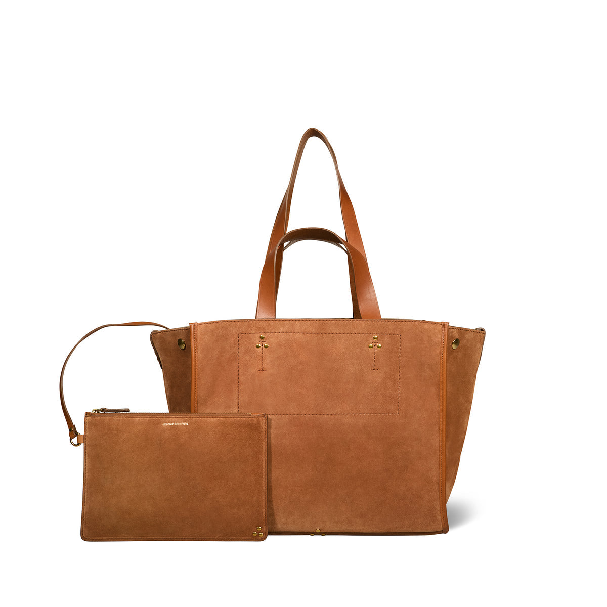 Sac Jérôme Dreyfuss Léon M Velours Caramel