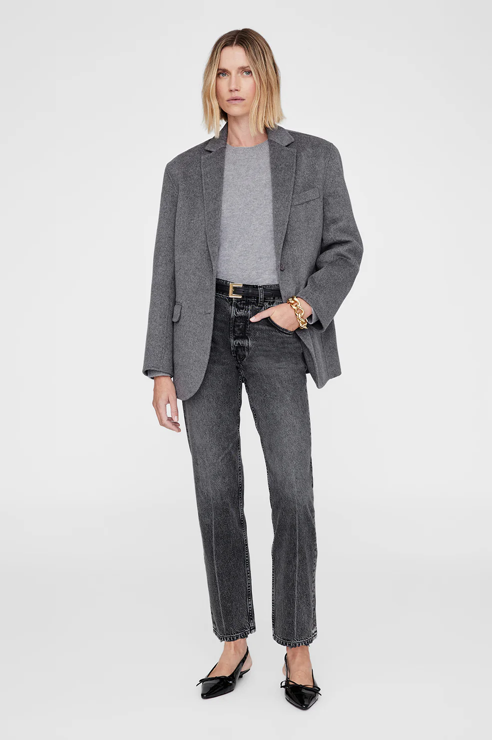 Blazer Anine Bing Quinn gris