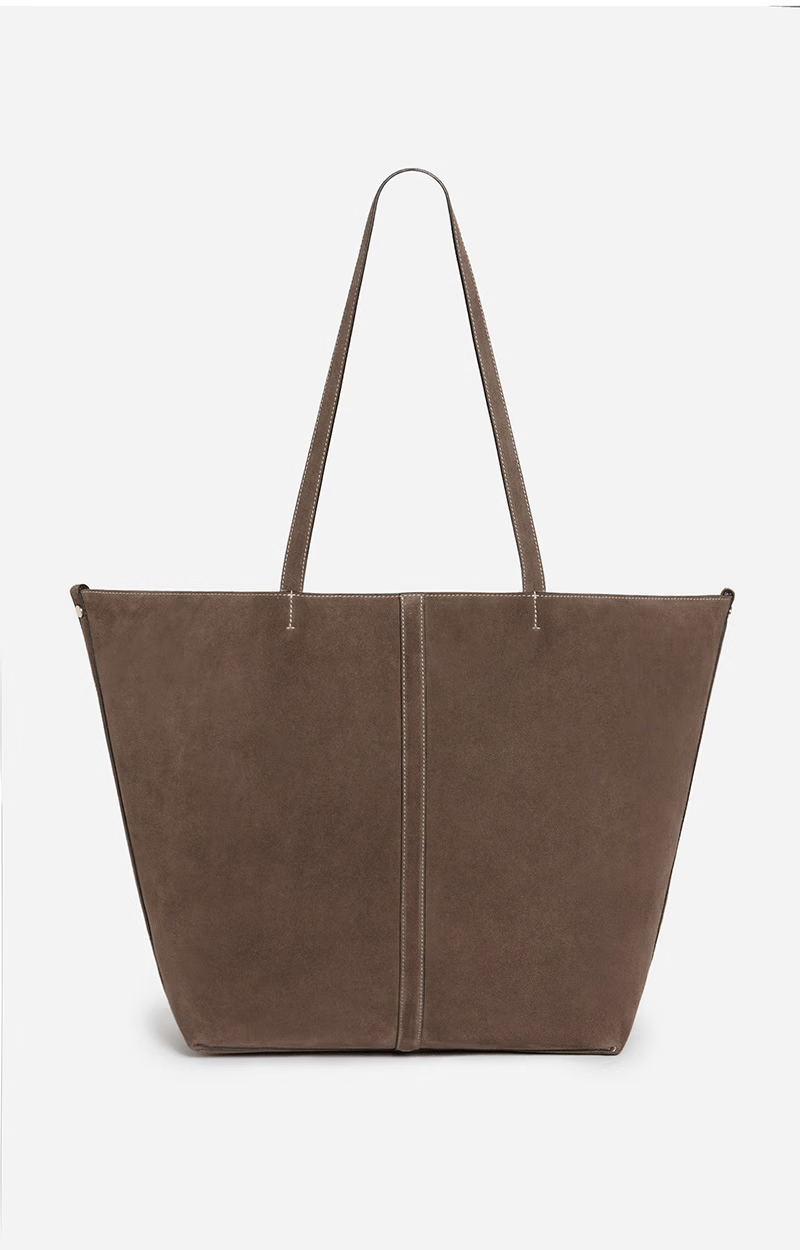 Cabas Vanessa Bruno Daily taupe - Tandem