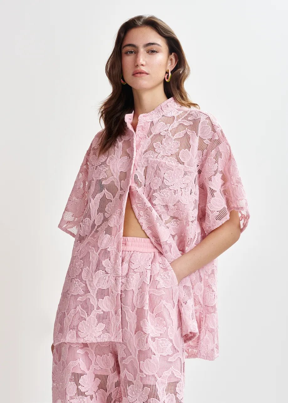 Chemise Essentiel Hok rose pale - Tandem