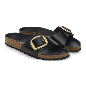 Sandales Birkenstock Madrid big buckle noir - Tandem