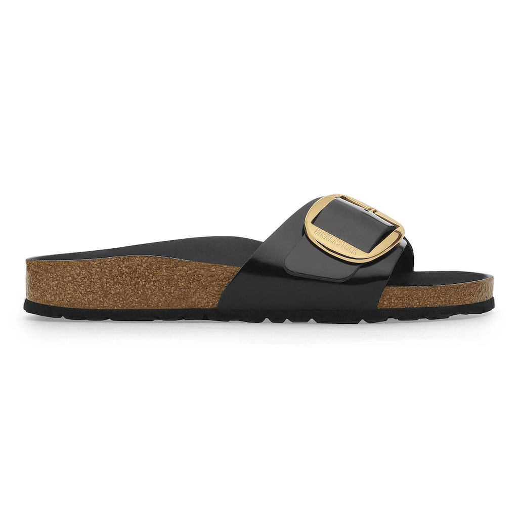 Sandales Birkenstock Madrid big buckle noir - Tandem
