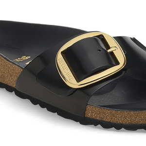 Sandales Birkenstock Madrid big buckle noir - Tandem