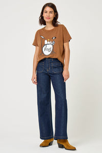 T-shirt Five Snoopy Camel