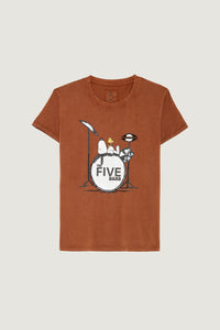 T-shirt Five Snoopy Camel