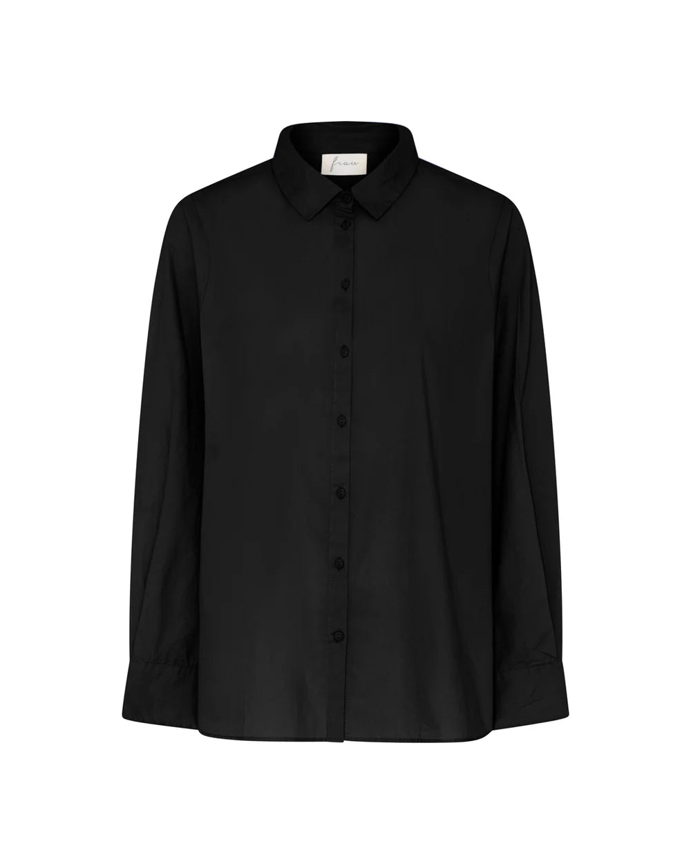 Chemise Frau Dhaka noir