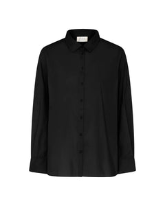 Chemise Frau Dhaka noir