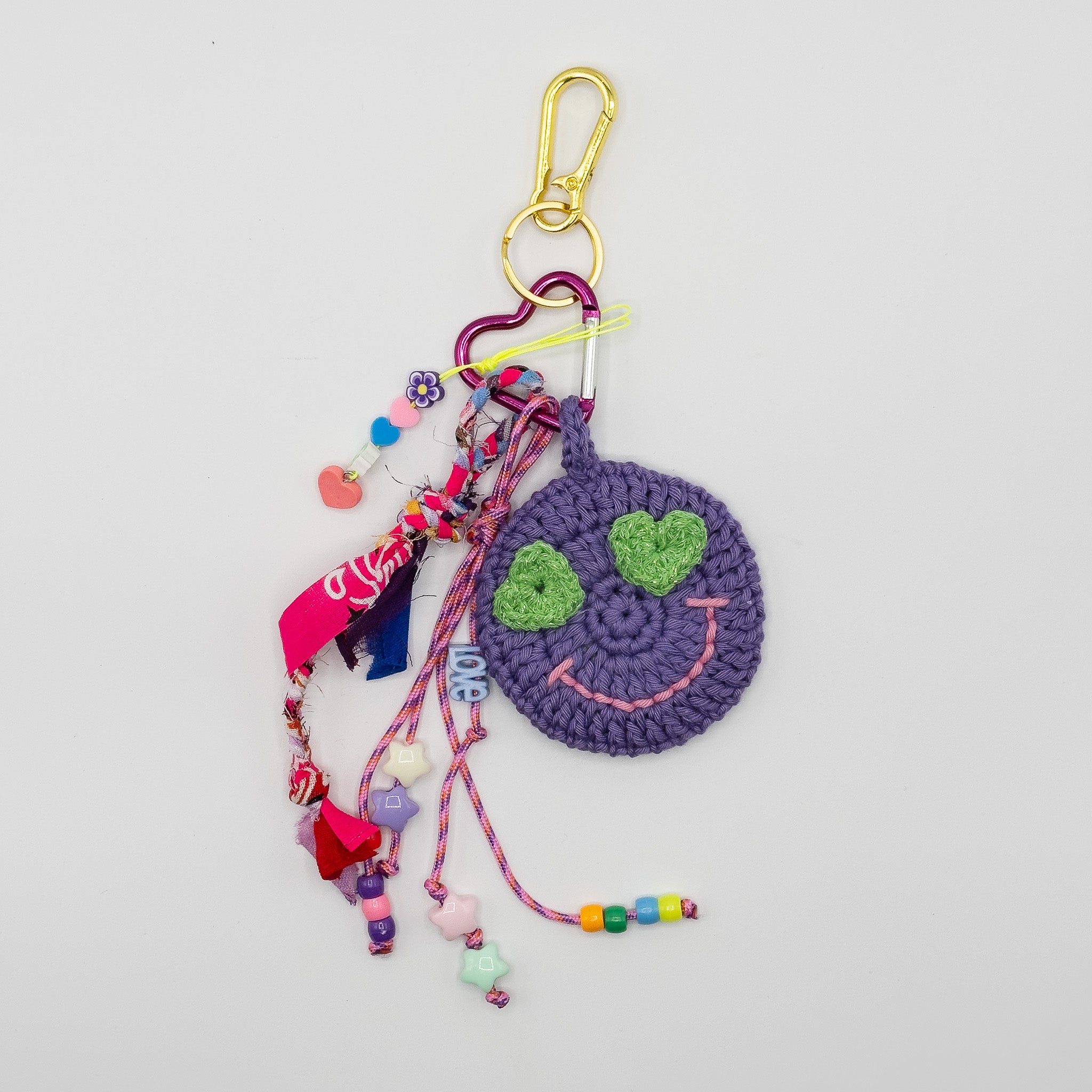 Bijoux de sac Gustave & Rose Smiley