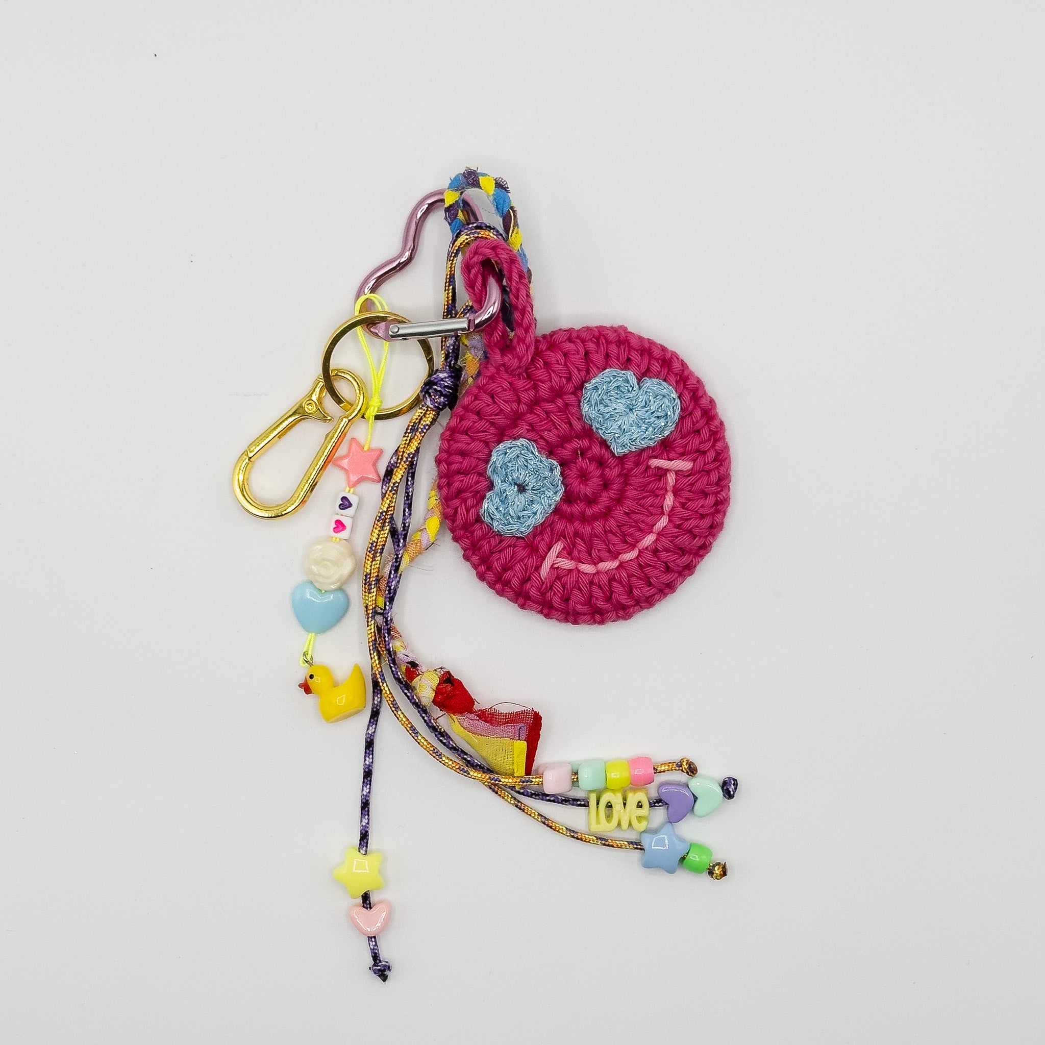 Bijoux de sac Gustave & Rose Smiley