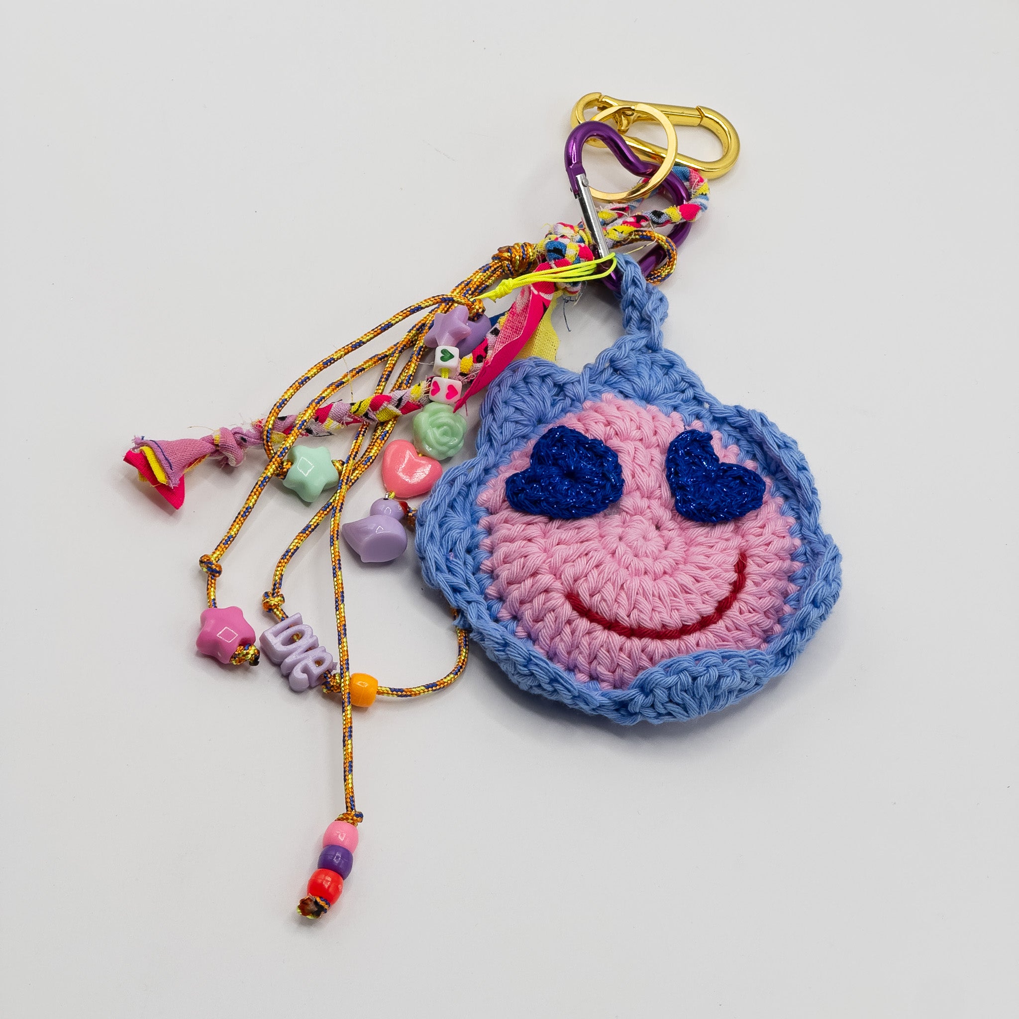 Bijoux de sac Gustave & Rose smiley - Tandem