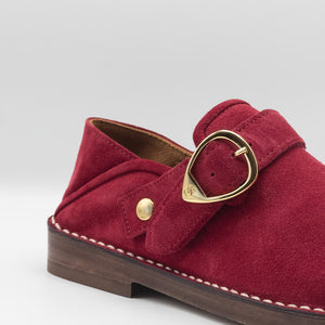 Mocassins Socque Luca framboise