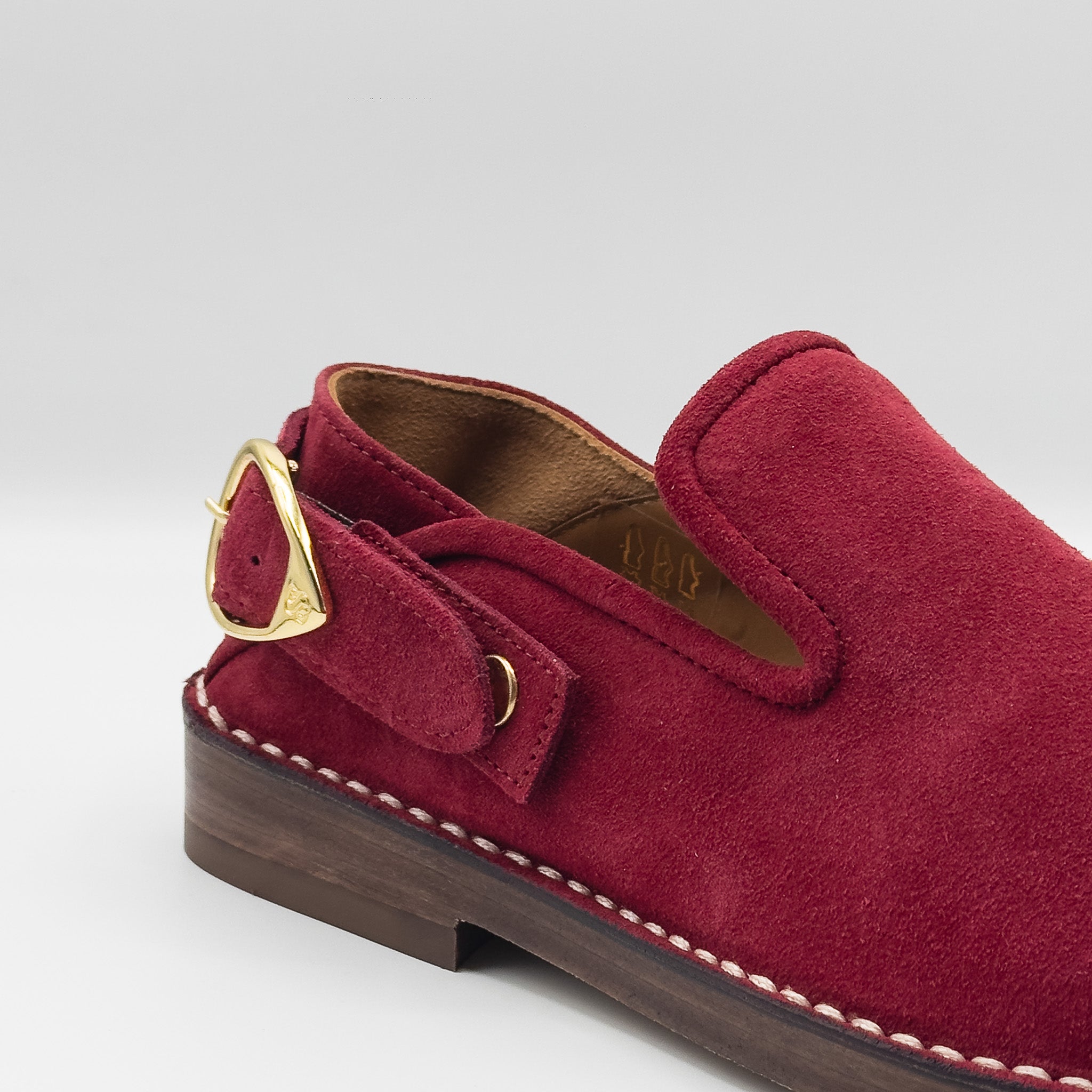 Mocassins Socque Luca framboise