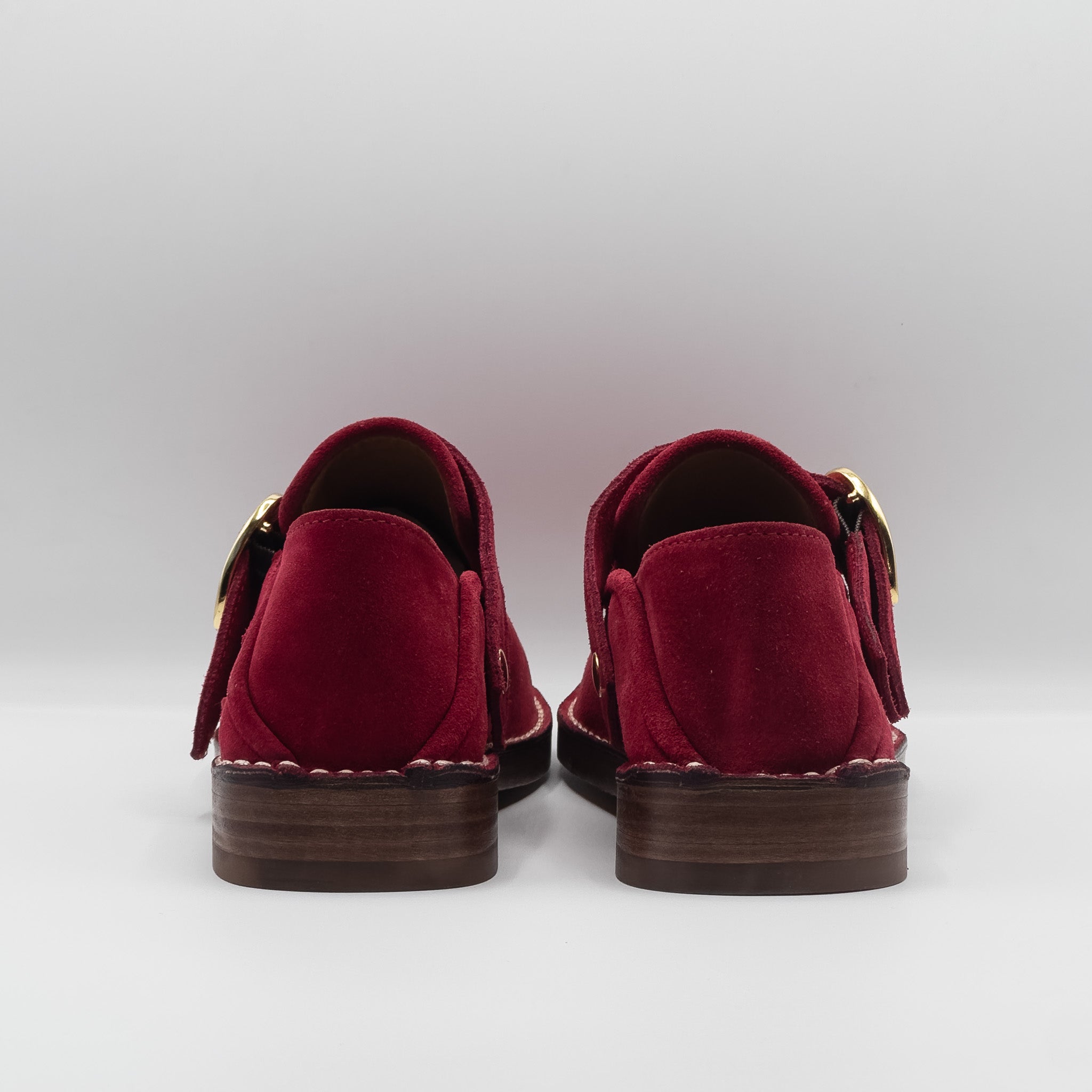 Mocassins Socque Luca framboise