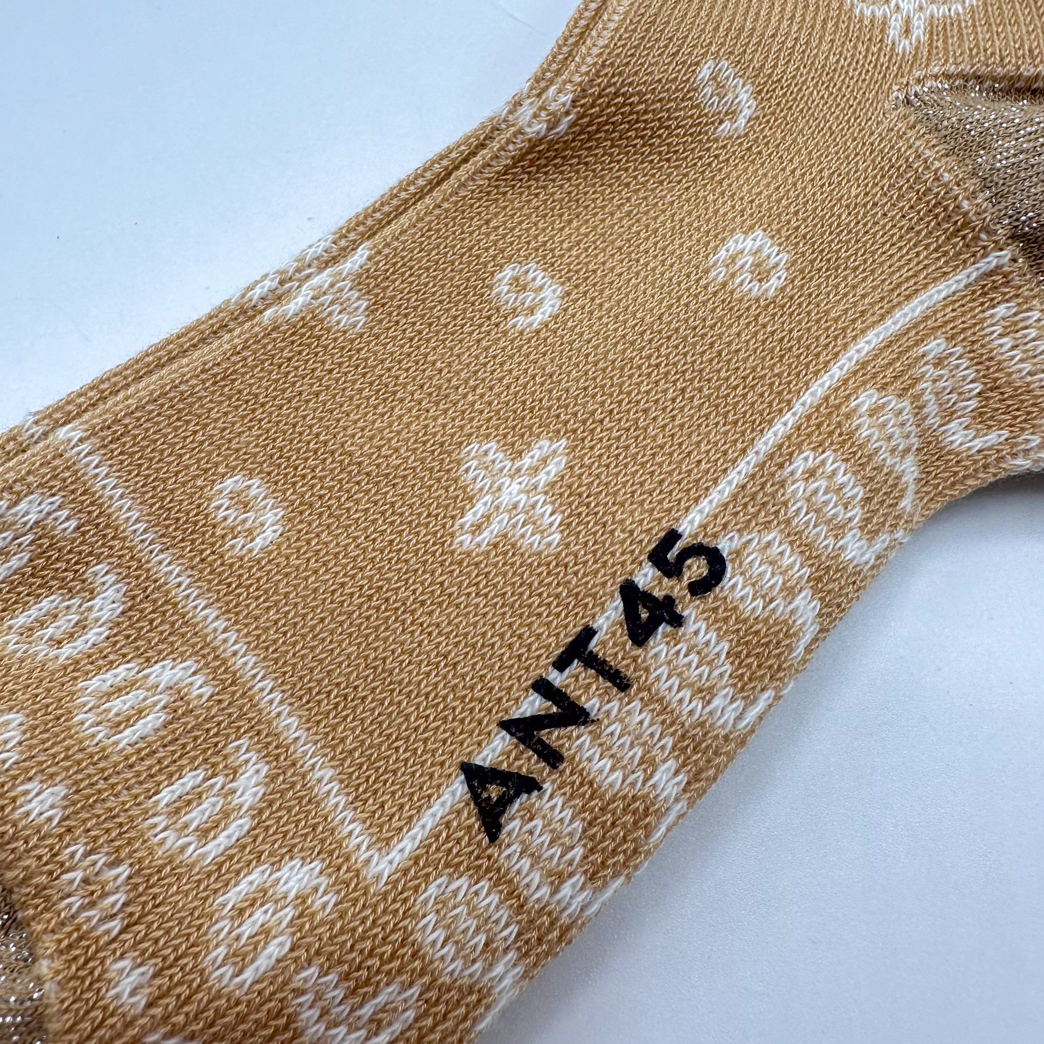 Chaussettes ANT45 bandana beige