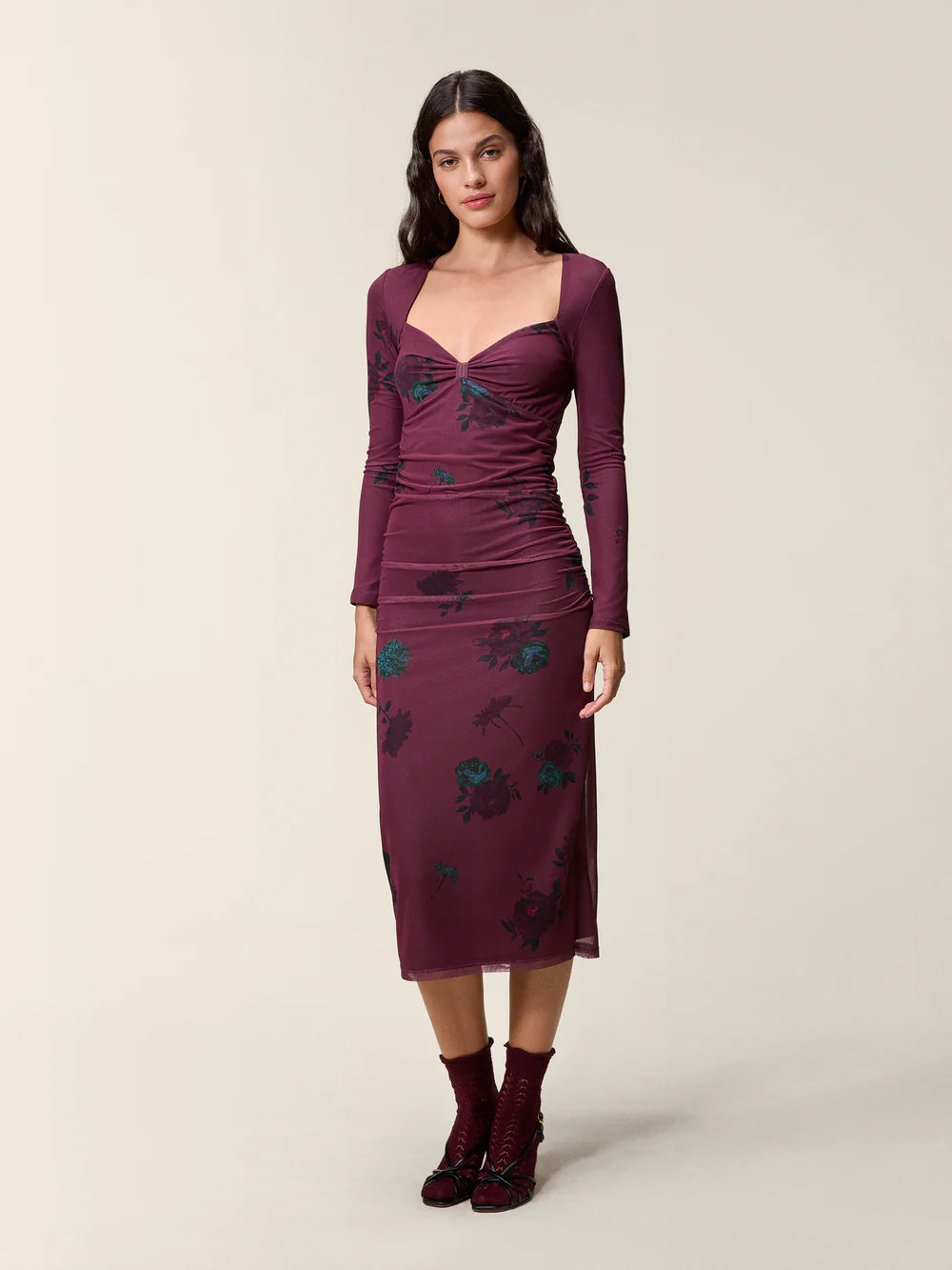Robe Rouje Lalia Dhalia