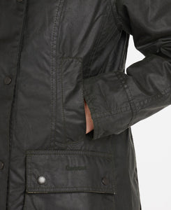 Veste Barbour Beadnell wax sage - Tandem