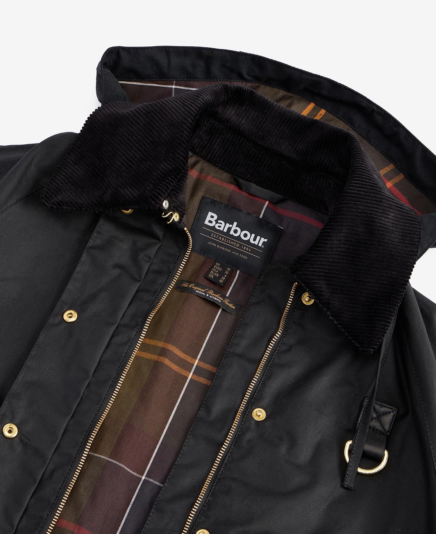 Manteau Barbour Reighton wax