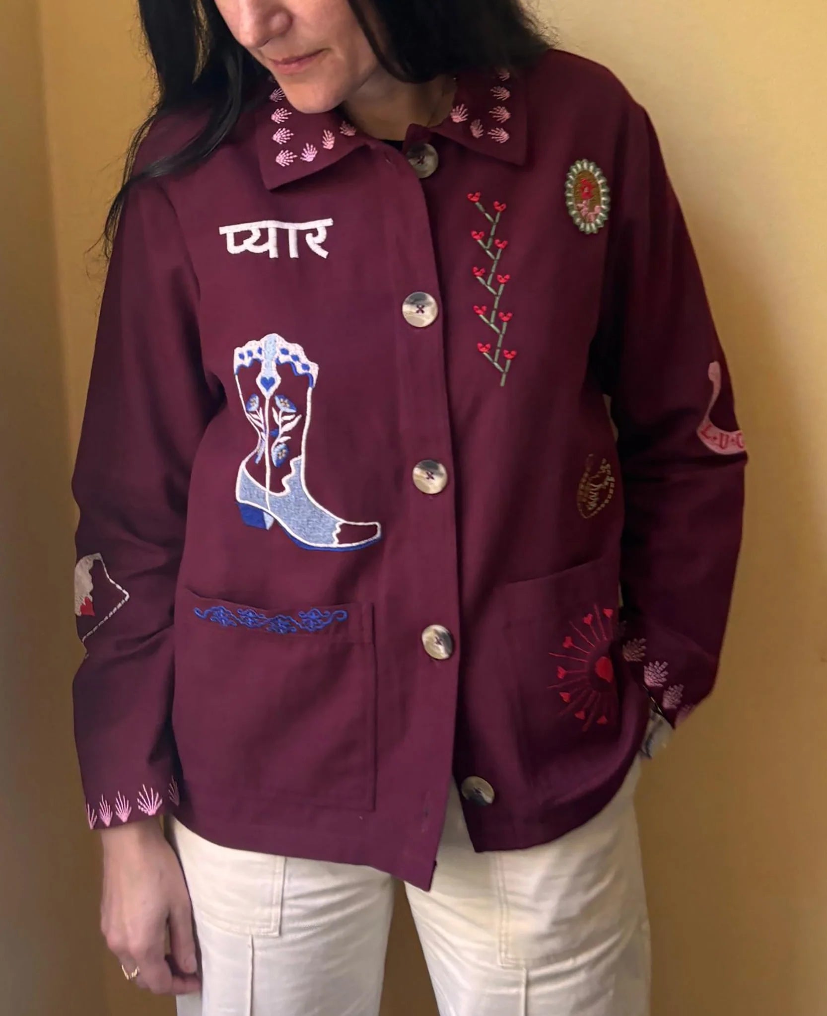 Veste Sissel Eldebo My Jacket burgundy
