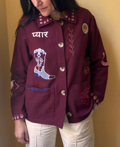 Veste Sissel Eldebo My Jacket burgundy