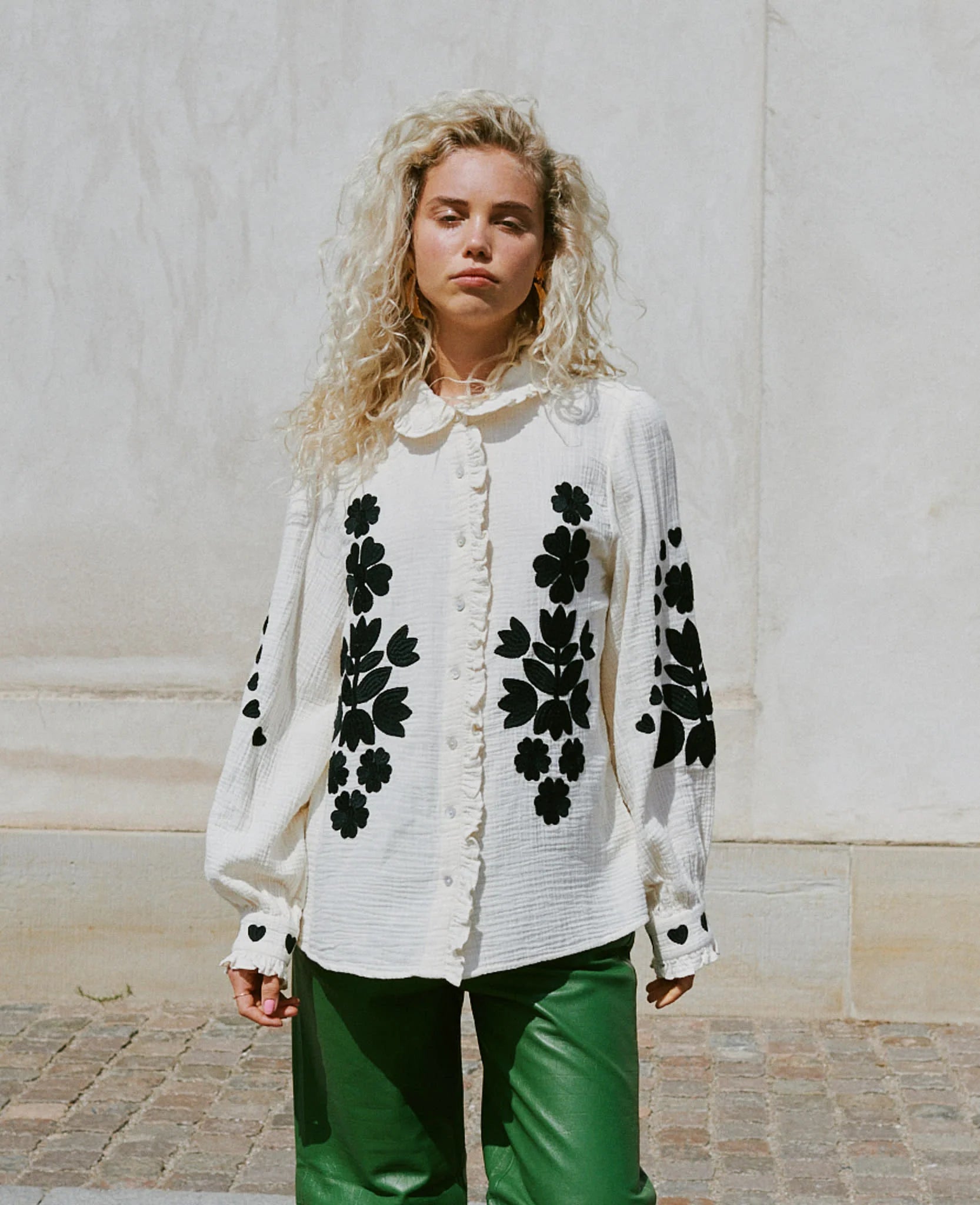 Chemise Sissel Eldebo Rae white