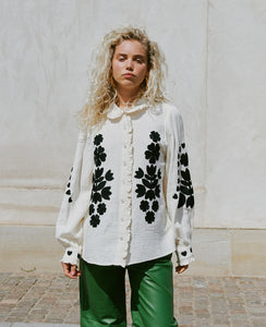 Chemise Sissel Eldebo Rae white