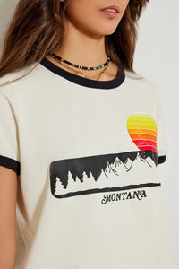 T-shirt Five Montana night - Tandem