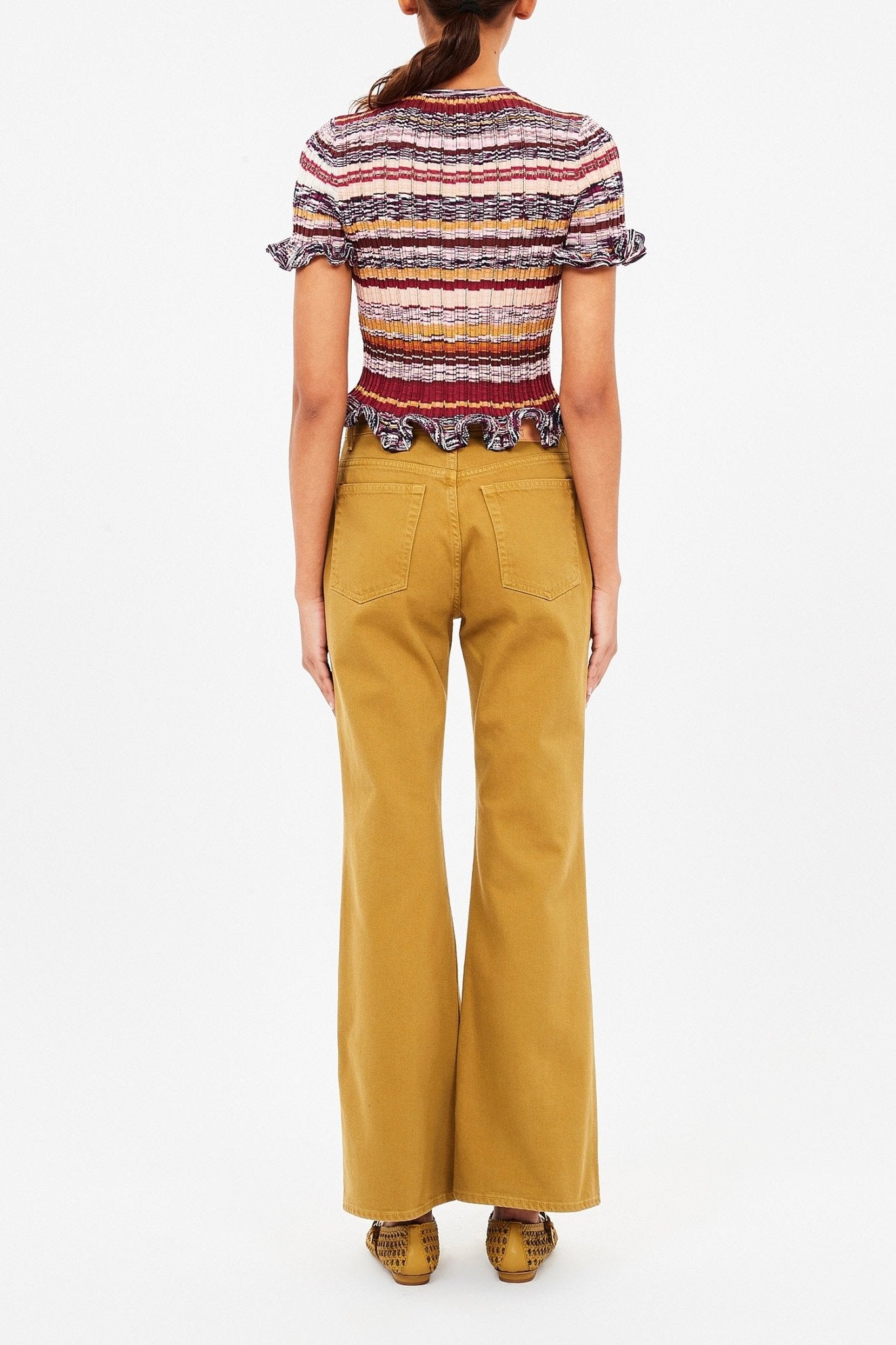 Miya Short Sleeve Knit Top - Tandem