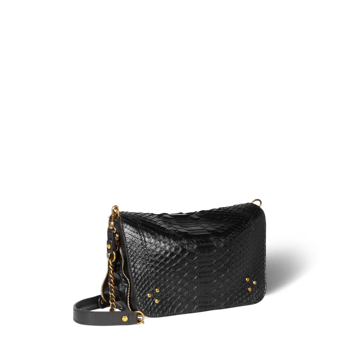 Sac Jérôme Dreyfuss Bobi S Python noir