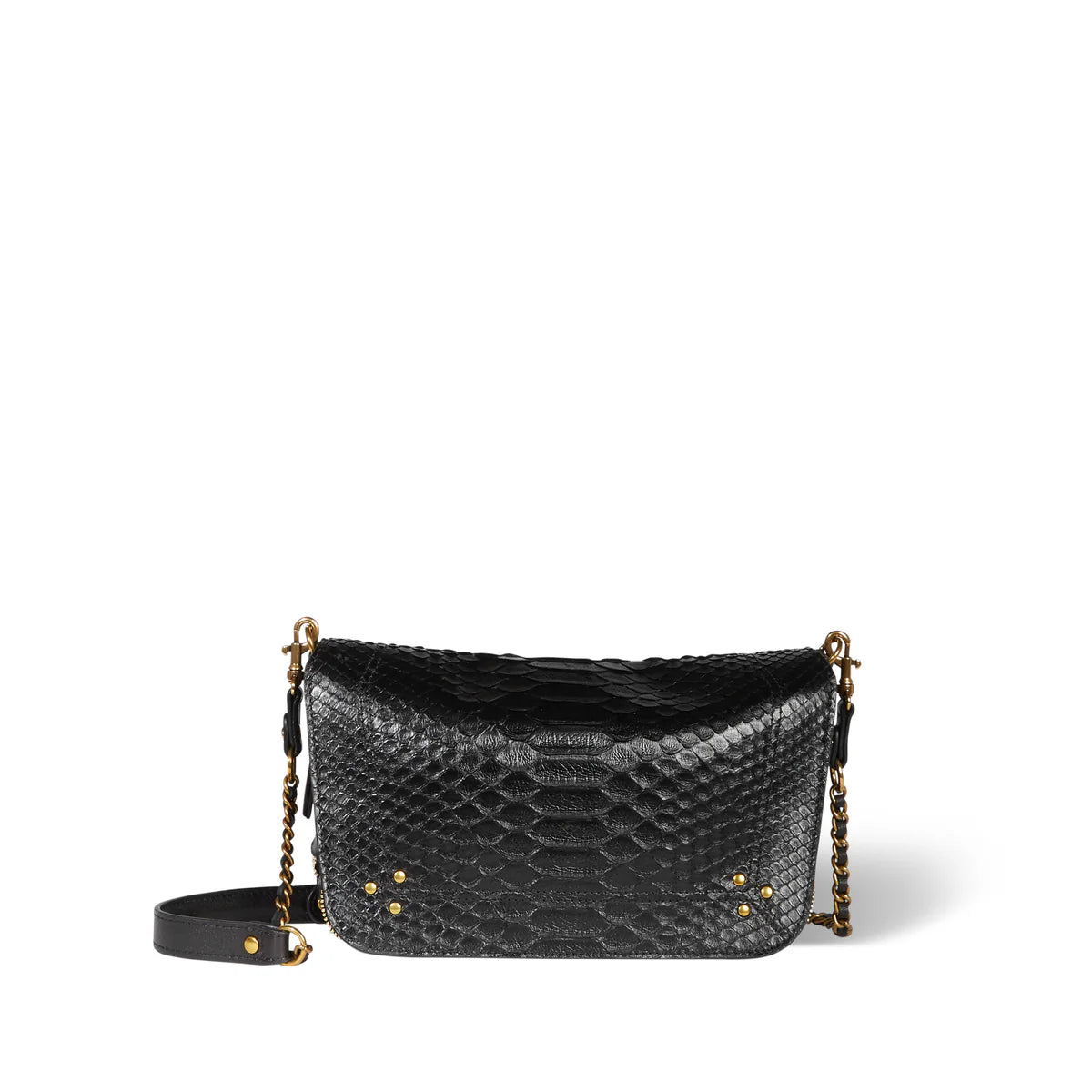 Sac Jérôme Dreyfuss Bobi S Python noir