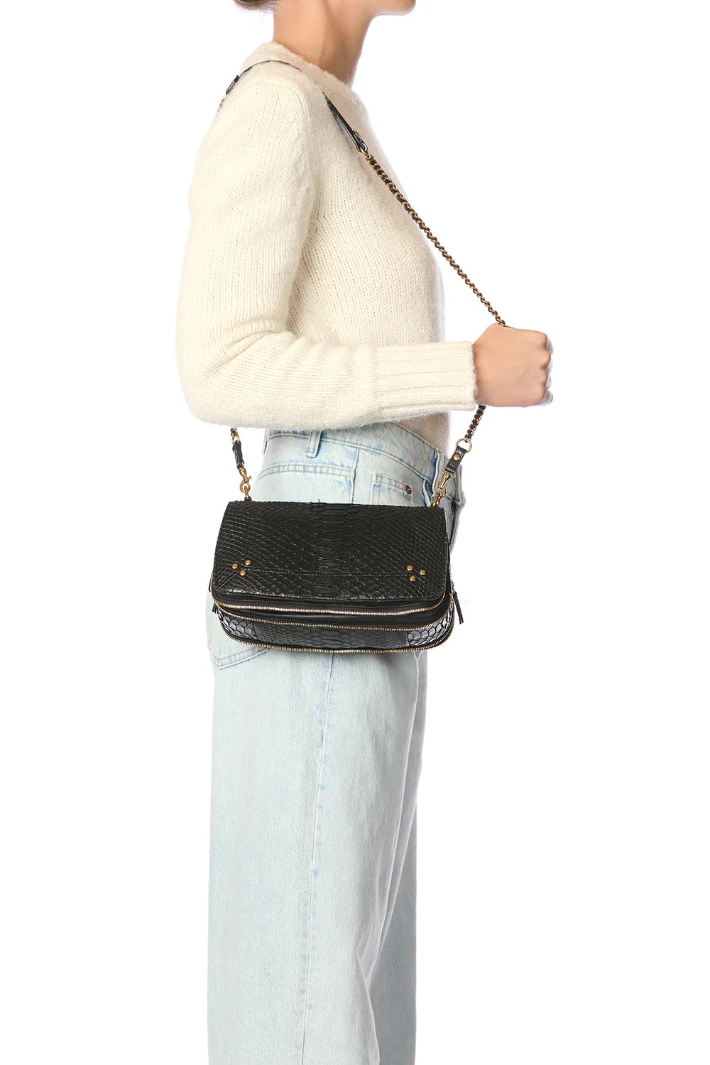 Sac Jérôme Dreyfuss Bobi python