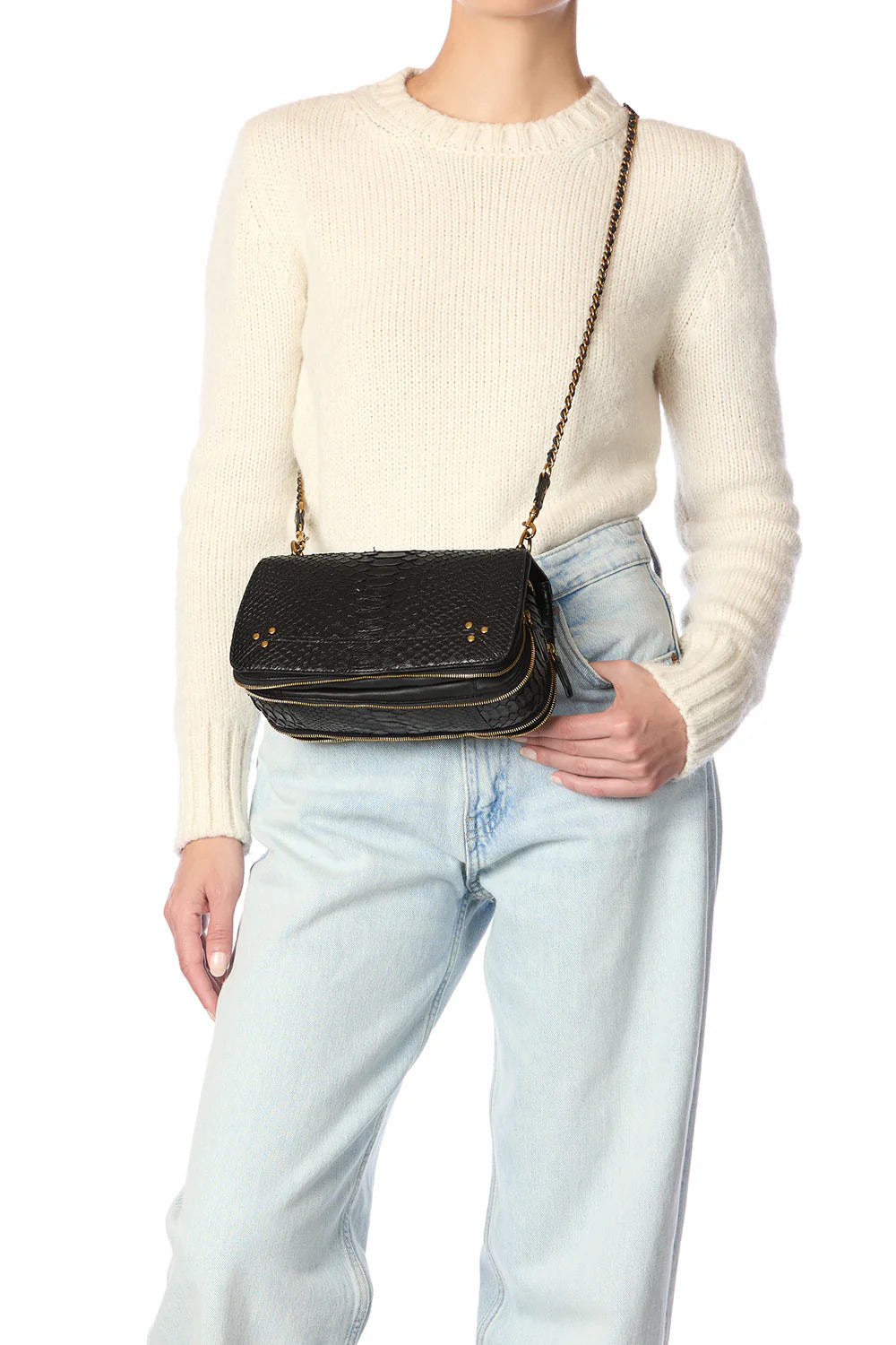 Sac Jérôme Dreyfuss Bobi python