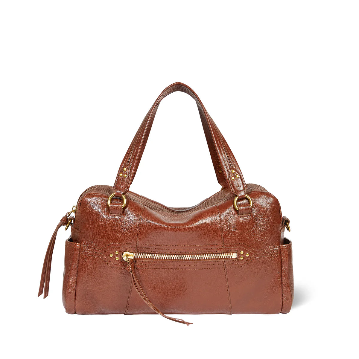 Sac Jérôme Dreyfuss Lucky Bowling noisette