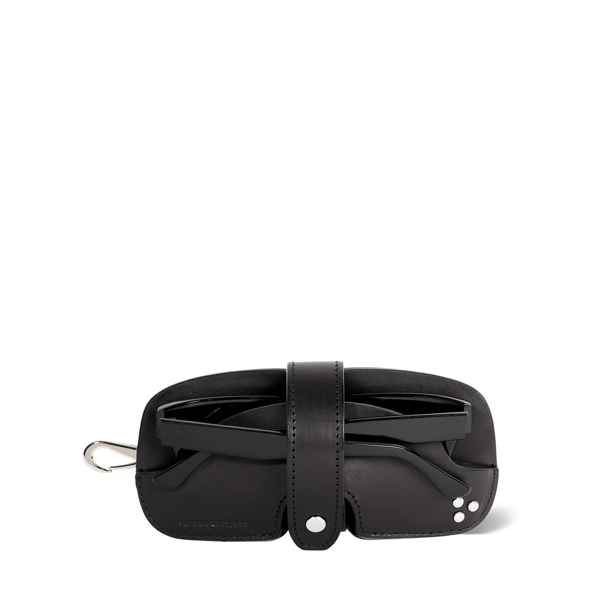 Etui Lunettes Jérôme Dreyfuss noir silver