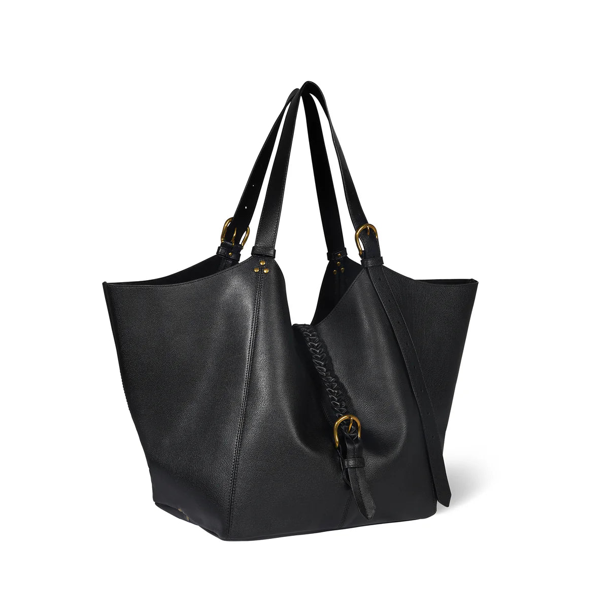 Sac Jérôme Dreyfuss Joseph M buffle noir brass