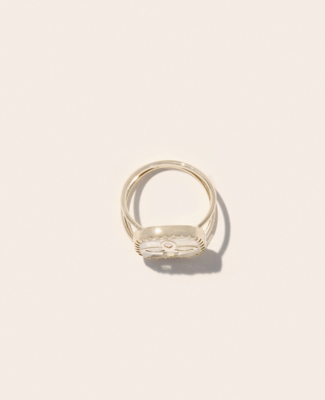 Bague Pascale Monvoisin Bowie n°2 pierre du lune - Tandem